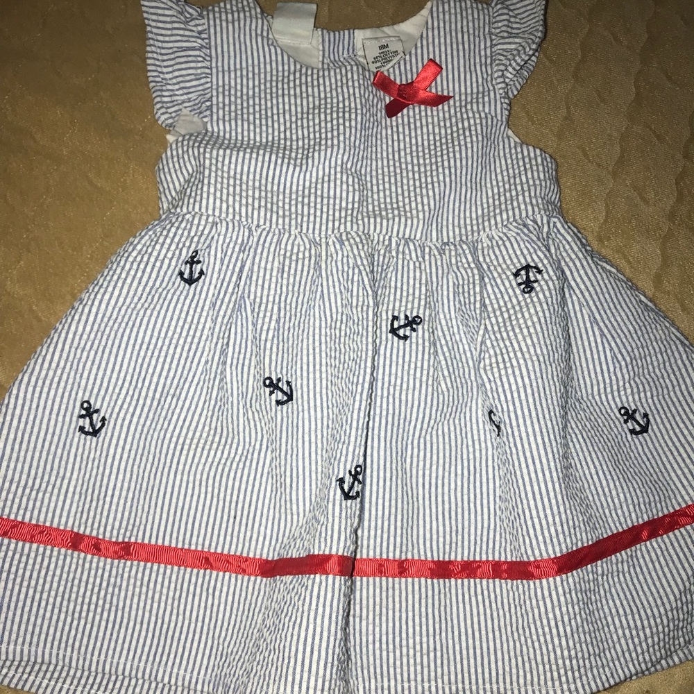 Striped nautical dress